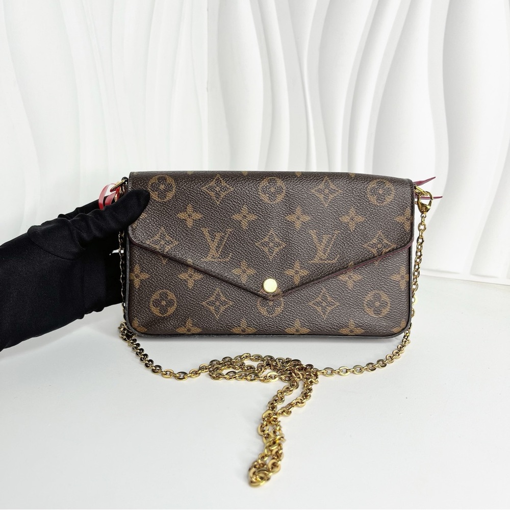 Louis Vuitton Felicie Pochette monogram canvas - Picture 1 of 9